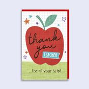 Thank You Apple <br /> Thank you Teacher image