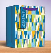 Large Gift Bag <br /> Triangles image