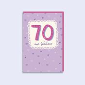 Pop <br /> 70th Birthday Card image