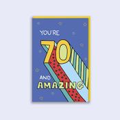 Pop <br /> 70th Birthday Card image