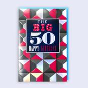 Top Notch 50th Birthday Card image