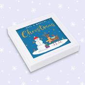 Make a Wish <br /> 12 Charity Christmas Cards <br /> Snowman &amp;amp; Reindeer image