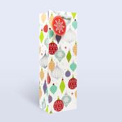 Christmas Bottle Bag <br /> Christmas Baubles image