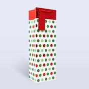Christmas Bottle Bag <br /> Dotty image