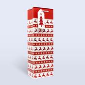 Christmas Bottle Bag <br /> Reindeer image