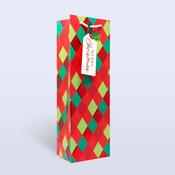 Christmas Bottle Bag <br /> Christmas Check image