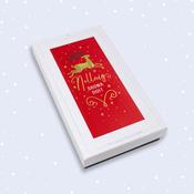 Focus Ireland 10 Luxury Charity Christmas Cards  Red Reindeer image