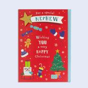 Christmas Card <br /> For a Special Nephew image