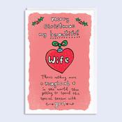 Higgledy Piggledy <br /> Christmas Card <br /> Beautiful Wife image
