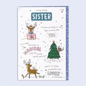 Go with the Flow <br /> Christmas Card <br /> Sister image