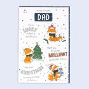 Go with the Flow <br /> Christmas Card <br /> Dad image