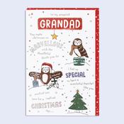 Go with the Flow <br /> Christmas Card <br /> Grandad image