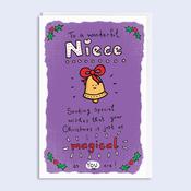 Higgledy Piggledy <br /> Christmas Card <br /> Wonderful Niece image