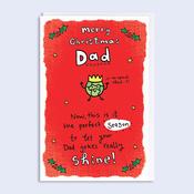 Higgledy Piggledy <br /> Christmas Card <br /> Hilarious Dad image