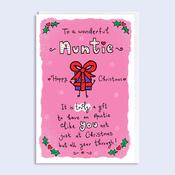 Higgledy Piggledy <br /> Christmas Card <br /> Wonderful Auntie image