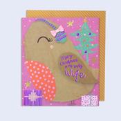 Cuties <br /> Christmas Card <br />Wife image