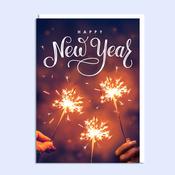 Happy New Year <br /> Sparkler