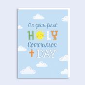 Just to Say  Communion Card image