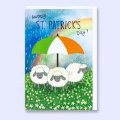 St. Patricks Day <br /> Flock of sheep image