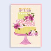 Just to Say  Birthday Card  Birthday Cake image