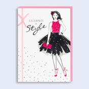 Just to Say <br /> Birthday Card image