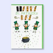 St. Patricks Day <br />Three Leprechauns image