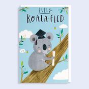 Graduation card <br /> Fully Koala-fied image