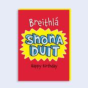 Just to Say <br /> Breithlá shona duit image