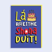 Just to Say  Lá Breithe Shona Duit image