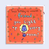 Topsy Turvy <br /> Happy Birthday friend image