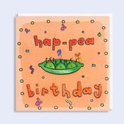 Topsy Turvy <br /> Hap-pea birthday image