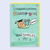 Snailed it <br /> Exam Congratulations image