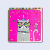 Luminous <br /> Neon Card <br /> Birthday wishes image