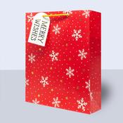 Large Christmas Bag <br />Snowflakes image