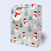 Large Christmas Bag <br />Snowmen image