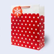 Large Christmas Bag <br /> Polka dots image