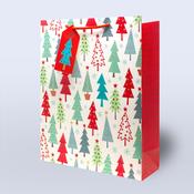 Large Christmas Bag <br /> Christmas Trees image