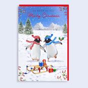 Christmas card  <br /> To both of you image