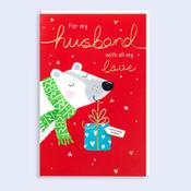 Christmas card  <br /> Husband image