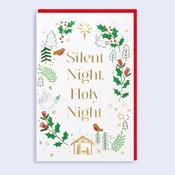 Christmas card  <br /> Silent Night image