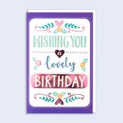 Good Times  Lovely Birthday image