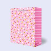 Medium Gift Bag <br /> Pink dots image