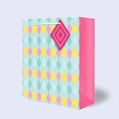 Medium Gift Bag <br /> Harlequin Teal image