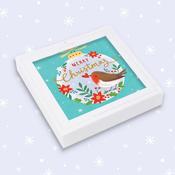 Make a Wish <br /> 12 Charity Christmas Cards <br /> Bauble Robin image