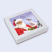 Make a Wish  12 Charity Christmas Cards  Santa Claus Snow