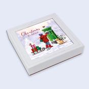 Make a Wish  12 Charity Christmas Cards Children playing Christmas Scene image