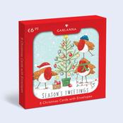 Marie Keating Christmas Card Robins image