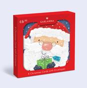 Marie Keating Christmas Card Santa