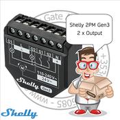 Shelly 2PM Gen3 Shutter Switch