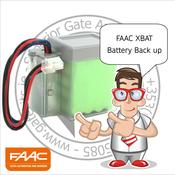 FAAC XBAT 24V EMERGENCY BATTERY KIT 390923